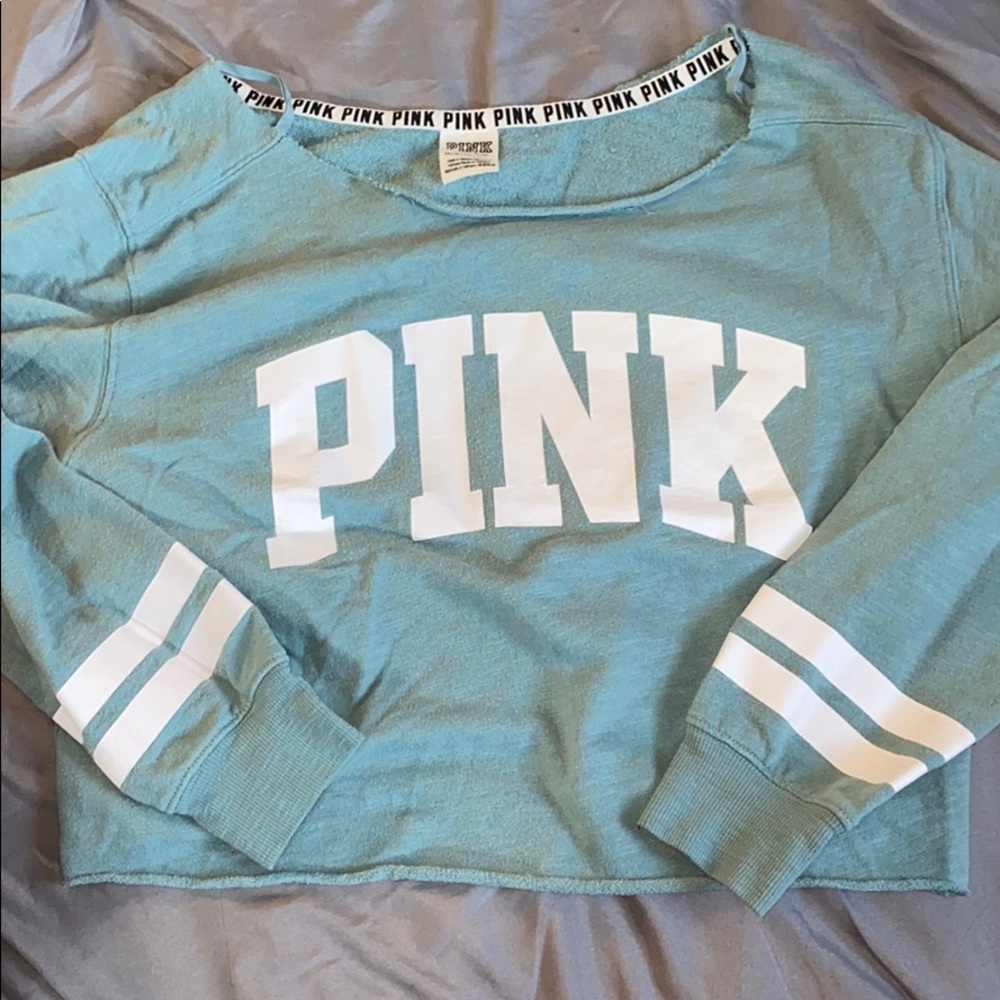 Pink crop top